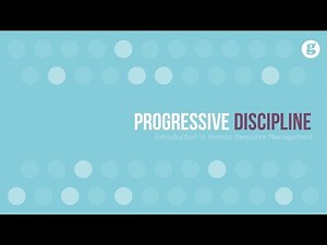 Progressive Discipline