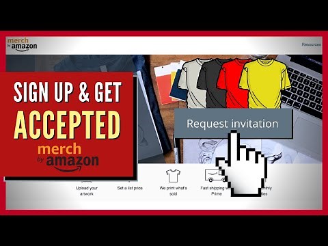 How To Apply To Merch By Amazon | Request Invitation