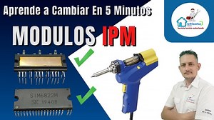 Aprende En 5 minutos Cómo Cambiar Un Módulo IPM De Tarjeta Lavadora LG Inverter | refriserka | Refriserka Academy