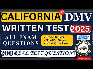 California DMV permit test 2025 | California DMV Written Test 2025 | California dmv permit test 2024