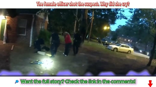 1.4K views | The female officer shot the suspect. Why did she cry?  Want the full story? Check the link in the comments! | Justice POV | Facebook