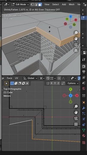 Blender fun and learn- commands’ information #3d #architecture #3drender #blender3d