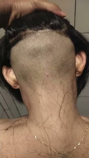 High nape shave