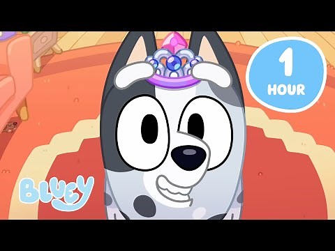 Silly Games with Bluey and Friends! 😝 | Funny Moments and More! | 1 HOUR | Bluey