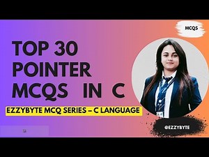 Want to MASTER C Pointers? Watch These 30 Crucial MCQs #mcqs #pointer #mcq