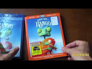 RANGO BLU RAY UNBOXING