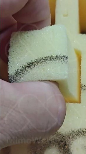 Laser Cutting Foam Like Toast.Satisfyingly Soft.