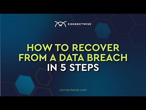 How to Recover from a Data Breach in 5 Steps