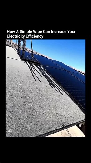 BizfuelHQ on Instagram: "Dust looks harmless, but on a solar panel it quietly steals power. Even a thin layer of dirt can block sunlight and reduce energy output by 15-30%, depending on conditions. When panels are cleaned, light reaches the cells evenly again, allowing electrons to flow freely and restore peak efficiency. Lower resistance, higher absorption, better heat control - all from something as simple as removing grime. It's a reminder that in renewable energy, maintenance isn't optional.