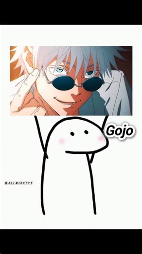 anime character with blue eyes and white hair?😩#anime #gojo #toshiro #qifrey #shorts #trending #fyp