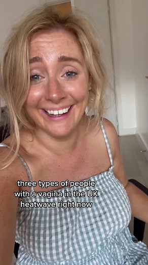 Heatwave 101: get those knickers OFF. We are melting over here 😅 #fyp #ukheatwave #ukheatwave2021 #hotgirlsummer