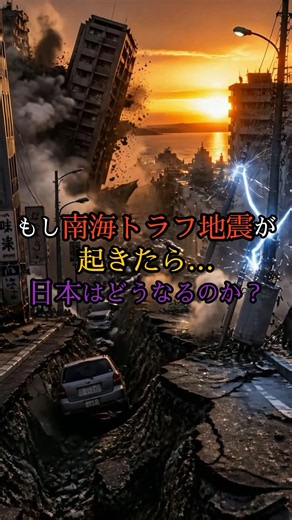 【閲覧注意】もし南海トラフ地震が起きたら…日本はどうなるのか？