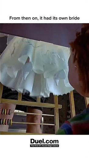 Motions Community on Instagram: "Bride of Chucky picks up the Child’s Play saga with a sharp shift — this time mixing horror with dark humor in a way that actually works. The story follows Tiffany, Chucky’s former lover, who resurrects him expecting romance but ends up stuck with the same murderous doll… and eventually becomes one herself. Their toxic, chaotic relationship becomes the core of the film, giving it a fun twist compared to earlier entries that were more straightforward slasher. What