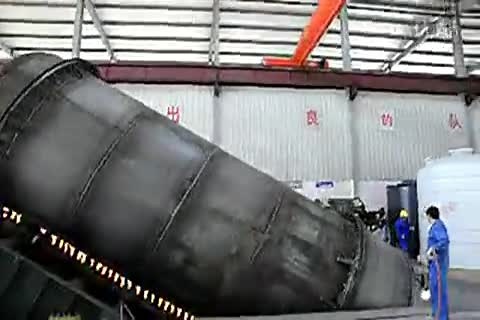滚塑生产过程