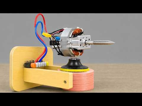 Billions of professional carpenters don't know this! Electric motor into tool millions of dollars!