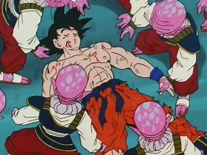 Goku escapes Planet Namek | BeigeSaiyan