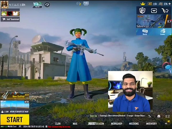 Shortest Map in PubgM History😂 #niazi_324 #sheetablack