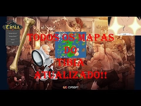 Como ter todos os mapas Tibia novo (Tibia 11) [ATUALIZADISSIMO]
