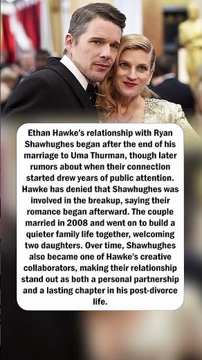 Ethan Hawke and Ryan Shawhughes Built a Quiet Life After Public Rumors