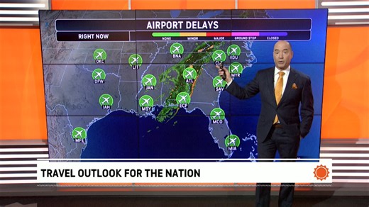 Here's your travel forecast for March 12