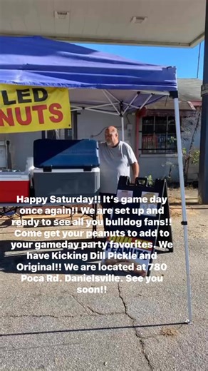 #gafootball #gameday #saturday #mooresboiledpeanuts | Moore's Boiled Peanuts