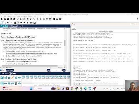7.2.10 Packet Tracer – Configure DHCPv4