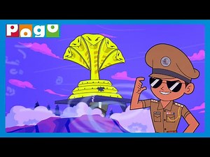 Little Singham: Mission Azaadi💪| Blast at Gagan Mountain!😧| Cartoon Movie😍​| ‪@PogoChannel‬
