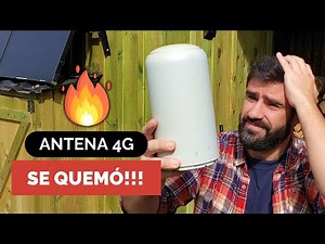 INTERNET / WIFI in RURAL AREAS! 📡☀️🌎 Huawei b2368 4G LTE Antenna 🔥 IT'S BURNED OUT!
