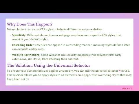 How to Override CSS Styles for Better Customization with Stylus