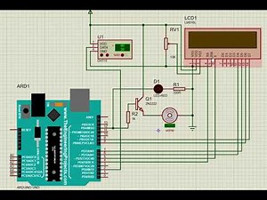 ISIS Proteus (Control de Temperatura): Simulación de Arduino con sensor DHT11 y Display LCD 1602A