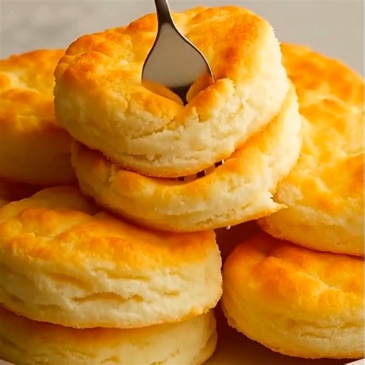 97K views · 74 reactions | Melt-in-Your-Mouth 2-Ingredient Biscuits...