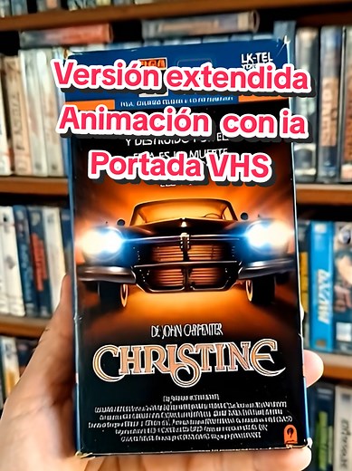 Christine 1983 VHS #christine #stephenking #vhs #ia