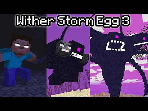WITHER STORM EGG 3 - FULL MOVIE (Minecraft Animation)