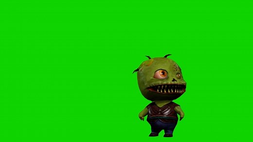 Horror, Zombie, Greenscreen