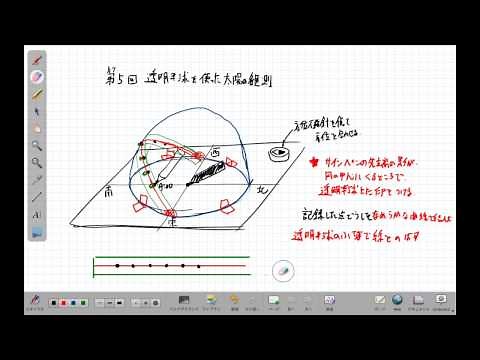 中３理科／天体／地球と宇宙／第５回 透明半球を使った太陽の観測
