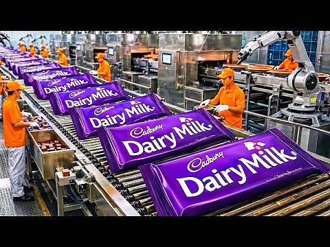 Inside a Giant Cadbury Factory | Expert Reveals REAL Chocolate Making Secrets (Factory Process)