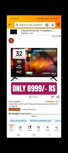 Best 32 Inch TV 2025 | Top 32 Inch LED & QLED Smart TVs in Diwali Sale 2025 32 Inch Smart TV 2025