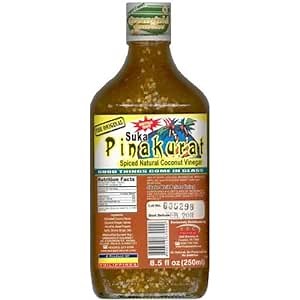 Suka Pinakurat - Spiced Natural Coconut Vinegar 250ml (Pack of 6)