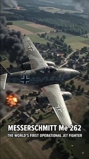 Messerschmitt Me 262: The World’s First Operational Jet Fighter ⚡ | WW2