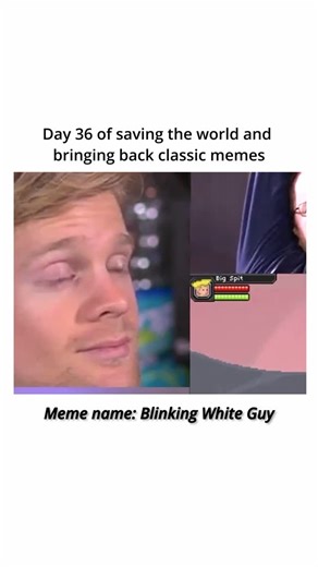 Mememysterymemehistory | Meme history: The “Blinking White Guy” meme comes from a reaction clip of actor Kevin Robinson blinking in disbelief during an interview.... | Instagram