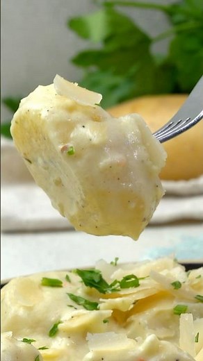 Knoblauch-Kartoffeln 🧄🥔 #EinfachTasty #CremigeKartoffeln #KnoblauchKartoffeln #KartoffelBeilage