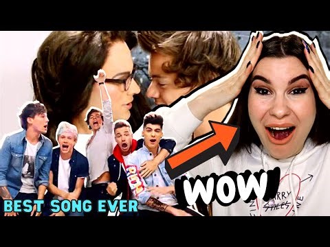 Harry Styles Fan REACTS to One Direction - Best Song Ever MV