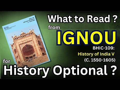 What to read from IGNOU booklets for Medieval India 3- UPSC History Optional Vikas Sir (Former IRS)