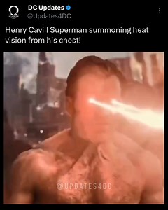 4.2K views · 79 reactions | The way Henry Cavill performs the heat vision scenes is incredible! It truly feels like he's drawing the power from within himself. #HenryCavill #Superman #ManOfSteel | DC Updates | Facebook