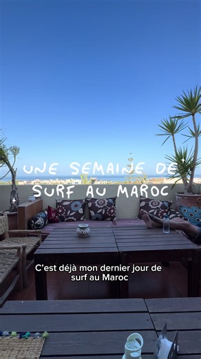 JOUR 6- SOLO SURF CAMP AU MAROC 🇲🇦 (alias le jour 69 du 75 soft challenge) Une semaine de souvenirs, de surf, de sports, de bonne nourriture, que demander de plus ? Qu’une envie, revenir à surfer à Taghazout ! #surfcamp #surftrip #voyagesolo #taghazout #vlog