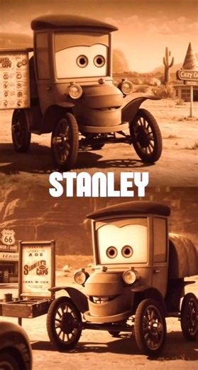 Kisah Stanley The Founder sumber clips : Cars (2006) & Cars Toon : Mater's tall tales (2008) #cars #radiatorsprings #stanley #towmater #lightningmcqueen
