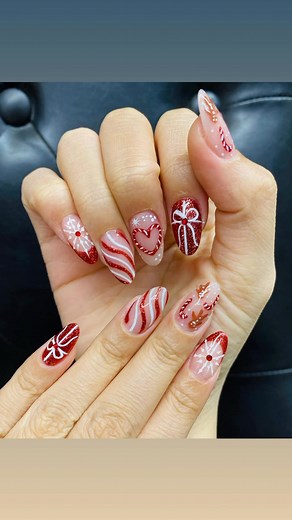 #naildesigns2025 #xmasnails #venusnailshalifax | Venus Nail Halifax
