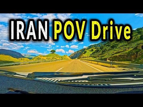 Zagros Mountains Iran | Scenic Drive POV