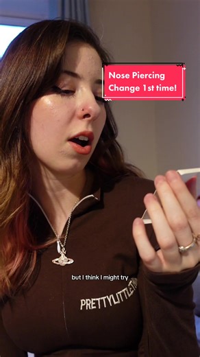 Changing Nose Piercing Experience