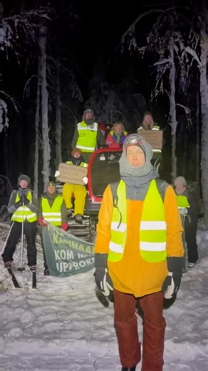 Hello from Finland! This is a tutorial video on how to stop forest logging in under 60 seconds 🌲#SaveAalistunturi #AalistunturinPuolesta @Extinction Rebellion (XR) @Lützi Bleibt @Greenpeacesuomi